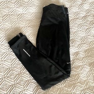 Nike dri-fit running leggings sz m